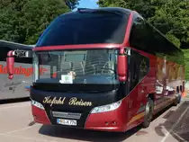 Neoplan Cityliner von Kofahl Reisen aus Deutschland im Stadthafen Sassnitz am 01.07.2016