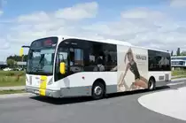 Belgien / Bus Knokke-Heist: Van Hool New A360 von De Lijn (Wagen 5507), aufgenommen im Juli 2019 im Stadtgebiet von Knokke-Heist.