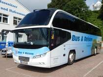 Neoplan Cityliner von SH Bus & Reisen GmbH Schwerin aus Deutschland im Stadthafen Sassnitz am 30.07.2016