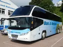 Neoplan Cityliner von SH Bus & Reisen GmbH Schwerin aus Deutschland im Stadthafen Sassnitz am 30.07.2016
