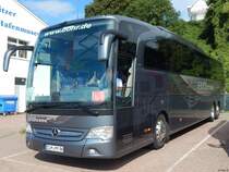 Mercedes Travego von Bohr aus Deutschland im Stadthafen Sassnitz am 22.08.2016