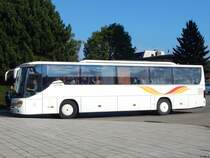 Setra 415 GT von Autokarowe Usługi Turystyczno-Osobowe Robert Caban aus Polen in Sassnitz am 16.09.2017