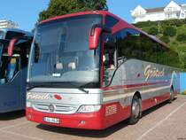 Mercedes Tourismo von Grötsch aus Deutschland im Stadthafen Sassnitz am 16.09.2017