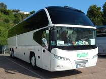 Neoplan Cityliner von Kylltal Reisen aus Deutschland im Stadthafen Sassnitz am 16.09.2017