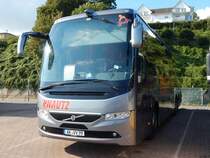 Volvo 9700 von Knautz aus Deutschland in Sassnitz am 16.09.2017