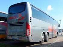 Volvo 9700 von Knautz aus Deutschland in Sassnitz am 16.09.2017