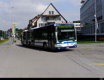 Zugerland - Mercedes Citaro  Nr.18 unterwegs in der Stadt Zug am 24.08.2019