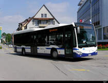 Zugerland - Mercedes Citaro Nr.151 unterwegs in der Stadt Zug am 24.08.2019