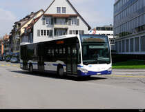Zugerland - Mercedes Citaro Nr.249 unterwegs in der Stadt Zug am 24.08.2019