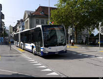 Zugerland - Mercedes Citaro Nr.251 unterwegs in der Stadt Zug am 24.08.2019