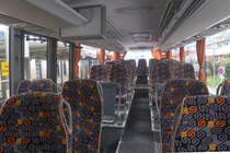 Fahrgastraum Mercedes-Benz Tourismo von Paznauntaler. Aufgenommen 14.8.2019.