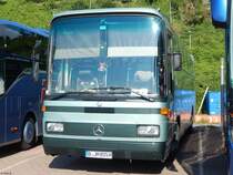 Mercedes O 303 von Meise-Reisen aus Deutschland im Stadthafen Sassnitz am 17.09.2017