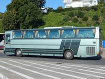 Mercedes O 303 von Meise-Reisen aus Deutschland im Stadthafen Sassnitz am 17.09.2017