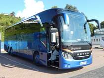 Setra 516 HDH von König's Reisen aus Deutschland im Stadthafen Sassnitz am 17.09.2017