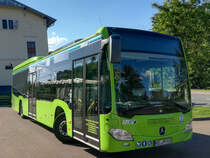 Am Niederbrechener Bahnhof konnte am 30.05.2019 Wagen 513 der Medenbach Traffic GmbH fotografisch festgehalten werden.