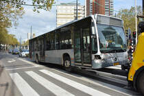 Am 20.10.2018 wurde BV-PN-70 aufgrund einer Störung am Fahrzeug abgeschleppt. Aufgenommen wurde ein Mercedes Benz Citaro I Facelift / Rotterdam Leuvehaven.