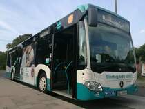 Mercedes Citaro III der Neubrandenburger Verkehrsbetriebe in Neubrandenburg am 22.09.2017