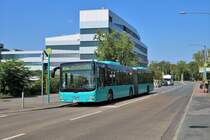 ICB MAN Lions City G Wagen 405 am 31.08.19 in Frankfurt Blustspendedienst