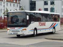 Setra 416 UL von Tonne aus Deutschland in Neubrandenburg am 22.09.2017