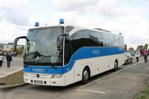 Bundespolizei Mercedes Benz Tourismo am 08.09.19 beim Tag der offenen Tür in Hünfeld 