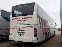 Mercedes Tourismo von Strier Reisen aus Deutschland im Stadthafen Sassnitz am 23.09.2017