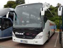 Mercedes Tourismo von Strier Reisen aus Deutschland im Stadthafen Sassnitz am 23.09.2017