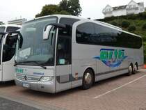 Mercedes Travego von Orth aus Deutschland im Stadthafen Sassnitz am 23.09.2017