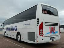 Volvo 9500 von Lensing aus Deutschland im Stadthafen Sassnitz am 23.09.2017