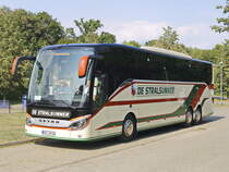 Setra 516 HD von De Stralsunner aus Deutschland  steht in Karnin am 30. August 2019. 