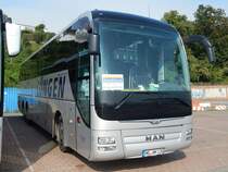 MAN Lion's Coach von Lüngen aus Deutschland im Stadthafen Sassnitz am 24.09.2017