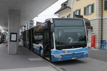 BLWE Nr. 4 (Mercedes Citaro C2 O530G) am 14.9.2019 beim Bhf. Wattwil