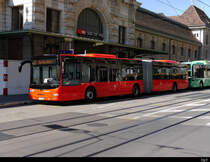Südbadenbus - MAN Lion`s City FR.JS 509 unterwegs bei der BVB auf der Linie 48 vor dem SB Bahnhof in Basel am 17.09.2019