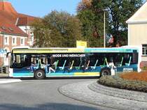 Mercedes Citaro III der VVR in Grimmen am 29.09.2017