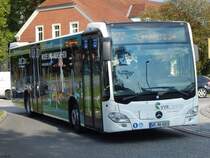 Mercedes Citaro III der VVR in Grimmen am 29.09.2017