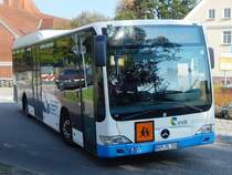 Mercedes Citaro II der VVR in Grimmen am 29.09.2017