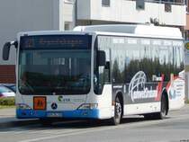 Mercedes Citaro II der VVR in Grimmen am 29.09.2017
