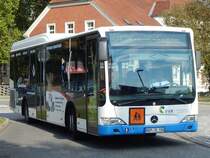 Mercedes Citaro II der VVR in Grimmen am 29.09.2017