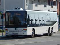 Setra 418 LE Business der VVR in Grimmen am 29.09.2017