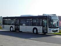 MAN Lion's City der Oppermann Transporte aus Deutschland in Sassnitz am 30.09.2017