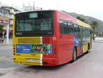 23.11.08,IVECO Irisbus EuroRider der tib Nr.71 in Port de Pollenca auf Mallorca/Spanien.