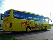 Setra 415 GT-HD von Alge-Reisen aus Deutschland im Stadthafen Sassnitz am 03.10.2017