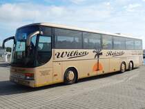 Setra 317 GT-HD von Fahrschule Wilken aus Deutschland im Stadthafen Sassnitz am 28.09.2019