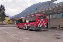 Iveco-Irisbus Crossway von Postbus BD-15115 als Shuttlebus Linie 2 für das Europäische Forum Alpbach am Bahnhof Jenbach. Aufgenommen 23.8.2019.