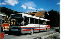 Aus dem Archiv: LVB Lenk BE 162'095 Mercedes O 405 am 30. August 1998 Lenk, Bahnhof