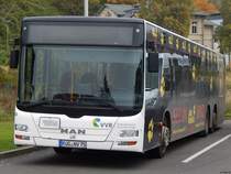 MAN Lion's City der VVR in Sassnitz am 14.10.2017