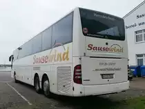 Mercedes Tourismo von Sausewind aus Deutschland im Stadthafen Sassnitz am 14.10.2017