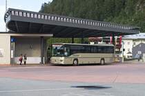 Mercedes-Benz O 550 (Integro) von Postbus (PT-12432) als VVT Linie 4074 am Bahnhof Brixlegg. Aufgenommen 19.8.2019.