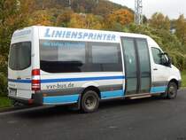 Mercedes Sprinter der VVR in Sassnitz am 15.10.2017