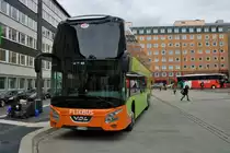 FlixBus VDL Doppeldecker Futura am 05.10.19 in Frankfurt am Main
