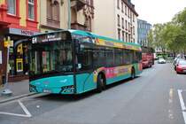 ICB Solaris Urbino 12 Wagen 206 am 05.10.19 in Frankfurt am Main
